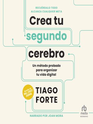 Crea tu segundo cerebro - Audiobook